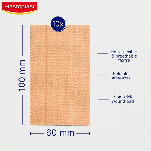 Elastoplast Extra Flexible Cut to Size Breathable Fabric Plaster 1m x 6cm