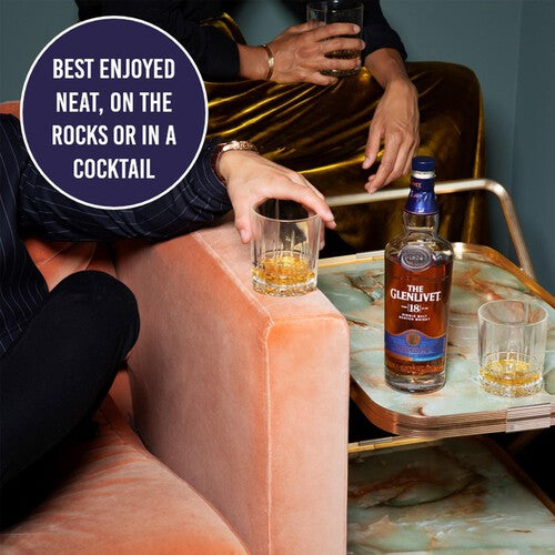 The Glenlivet 18 Year Old Single Malt Scotch Whisky With Giftbox