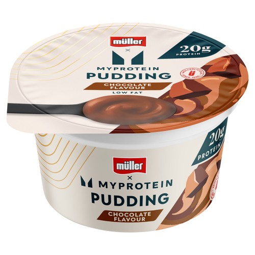 Muller x MyProtein Chocolate Pudding Dessert