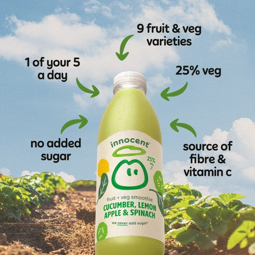 Innocent Cucumber, Lemon, Apple & Spinach Smoothie