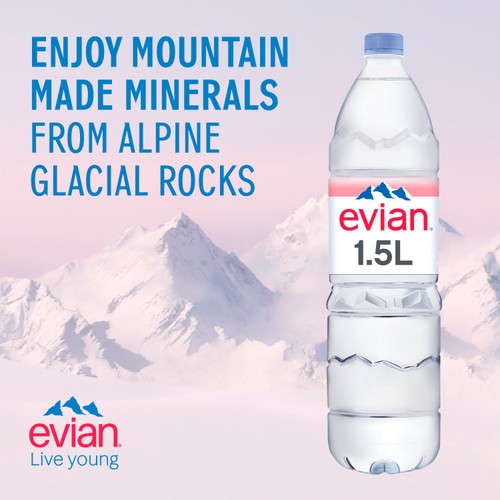 Evian Still Mineral Water