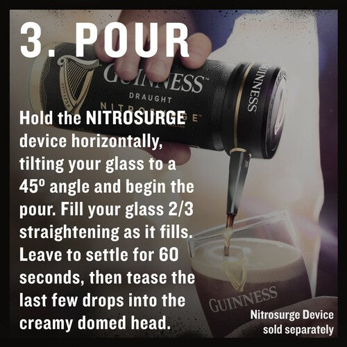 Guinness Draught Nitrosurge Cans (Requires Nitrosurge Device)