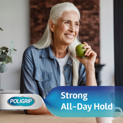 Poligrip Flavour Free Denture Fixative Cream 40g