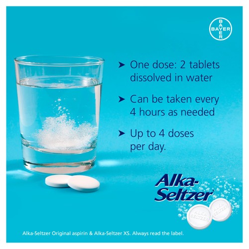 Alka Seltzer Extra Strong Pain Relief Tablets