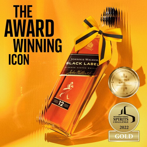 Johnnie Walker Black Label Blended Scotch Whisky