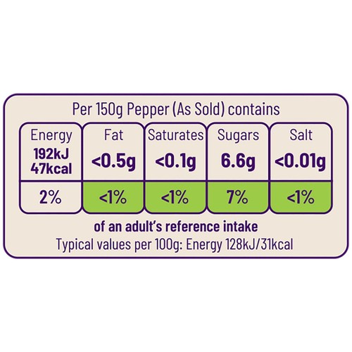 Ocado Mixed Peppers