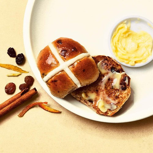 M&S 9 Mini Luxury Fruited Hot Cross Buns