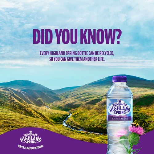 Highland Spring Apple & Blackcurrant Flavoured Still Water