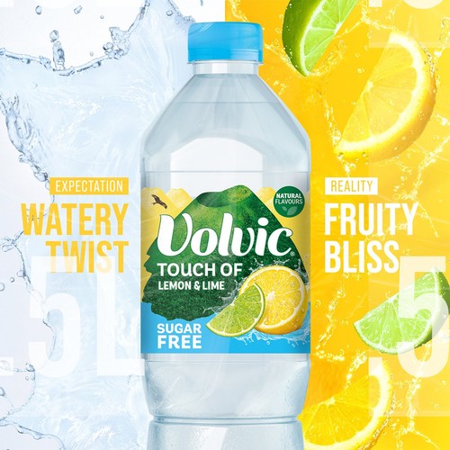 Volvic Touch of Fruit Lemon & Lime Sugar Free Still Flavoured Water