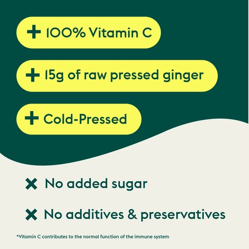 Plenish Ginger Immunity Shot