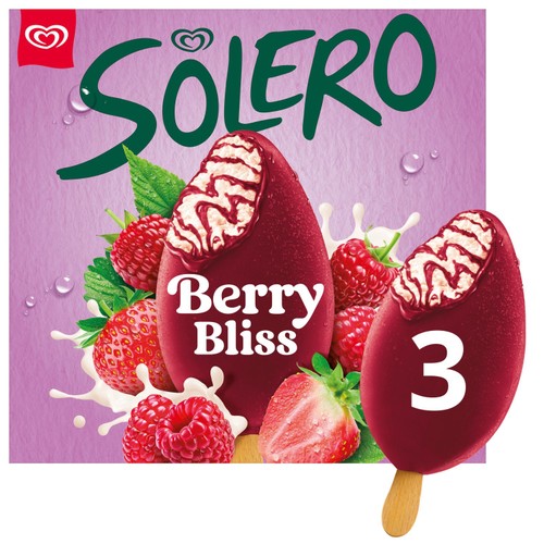 Solero Berry Bliss Ice Cream Sticks