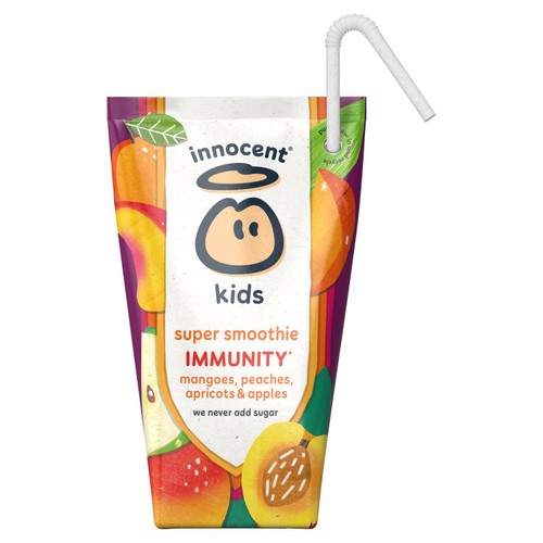 Innocent Kids Mangoes, Peaches, Apricots & Apples Super Smoothies