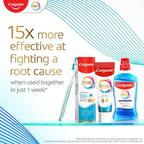 Colgate Total Active Prevention + Enamel Strength Toothpaste 75ml