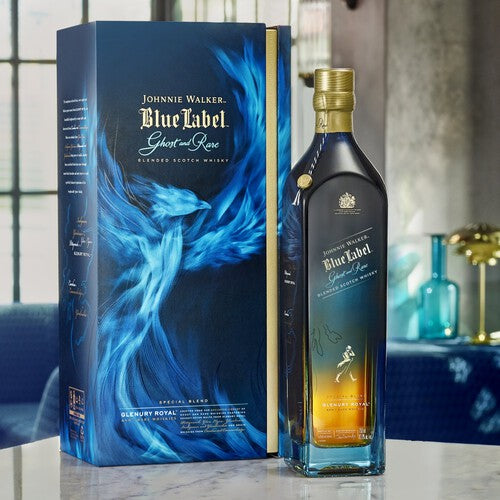 Johnnie Walker Blue Label Ghost & Rare Glenury Royal Limited Edition