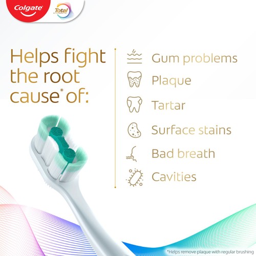 Colgate Total Foaming Clean Medium Manual Toothbrush