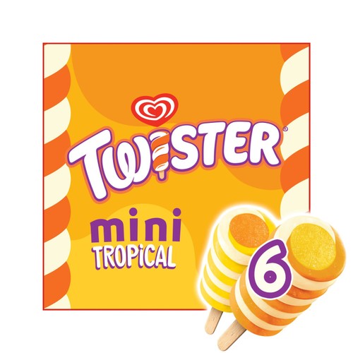 Twister Mini Tropical Ice Cream Lollies