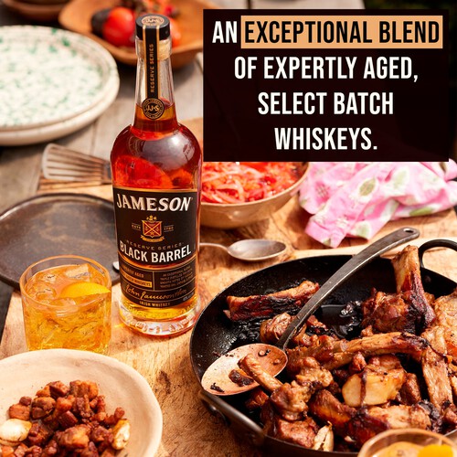 Jameson Black Barrel Triple Distilled Blended Irish Whiskey