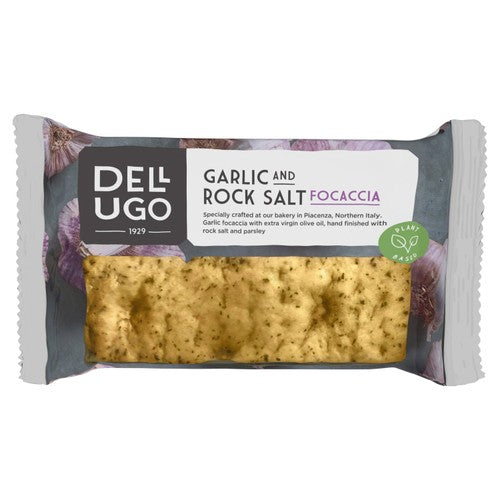 Dell'Ugo Roasted Garlic & Sea Salt Focaccia