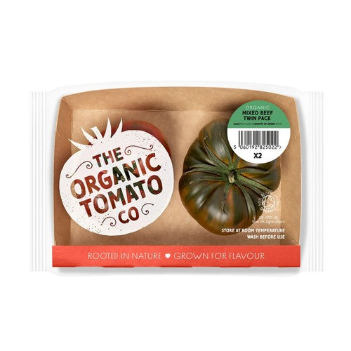 The Organic Tomato Co Beef Tomatoes Twin Pack