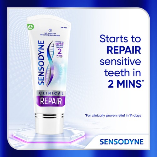 Sensodyne Clinical Protect Deep Clean Toothpaste