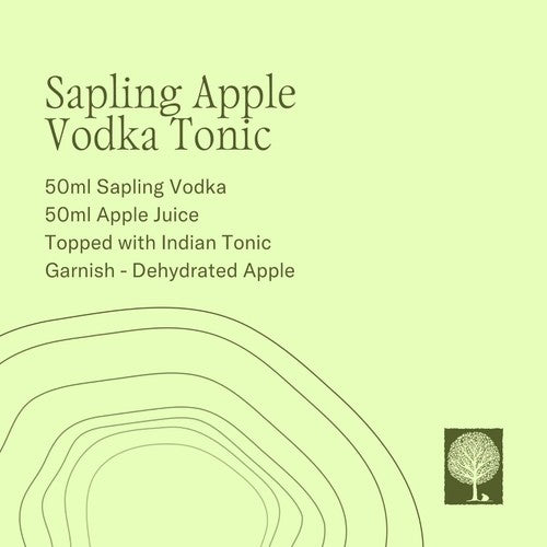 Sapling Climate Positive Vodka