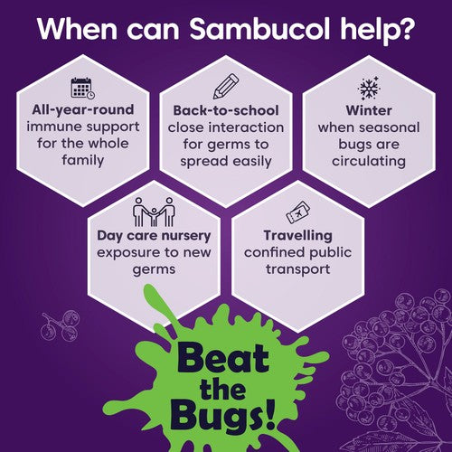Sambucol Vitamin C & Zinc Effervescent Tablets