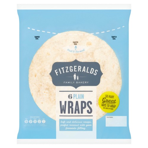Fitzgeralds Large Plain Wraps – Interactive Group
