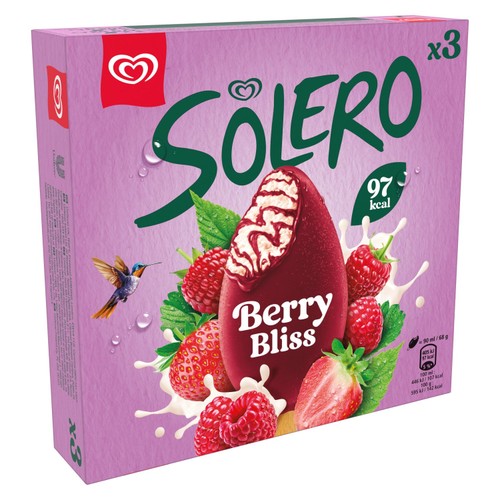 Solero Berry Bliss Ice Cream Sticks