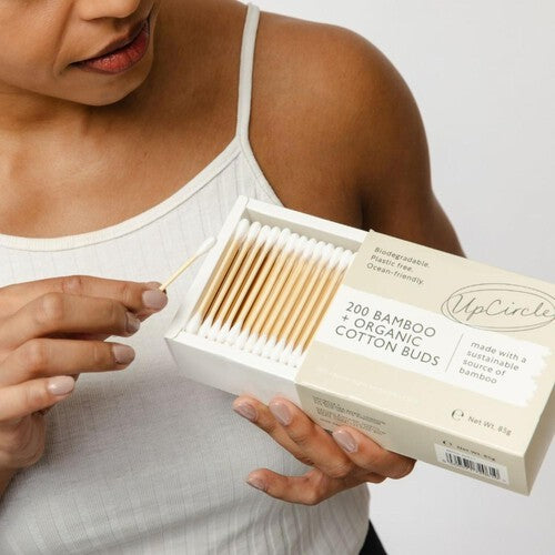 UpCircle Bamboo + Organic Cotton Buds