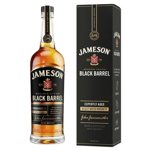 Jameson Black Barrel Triple Distilled Blended Irish Whiskey