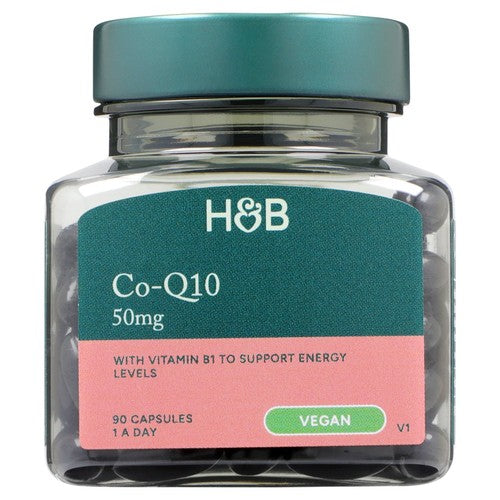 Holland & Barrett Co-Q10 50mg Soft Gel Vegan Capsules