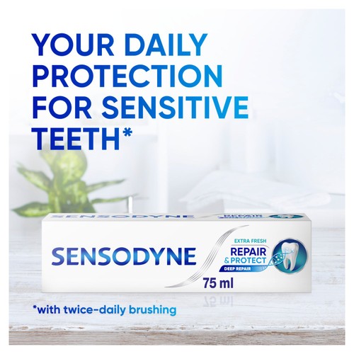Sensodyne Repair and Protect Extra Fresh Toothpaste for Sensitive Teeth