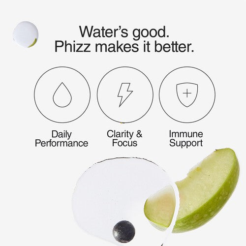 Phizz Apple & Blackcurrant Multivitamin, Hydration & Electrolyte Tablets