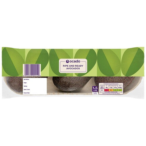 Ocado Medium Ripe & Ready Hass Avocados