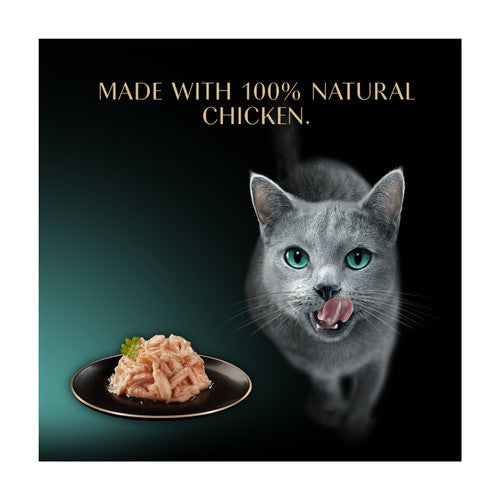 Sheba Fillets Cat Food Tray with Chicken in Gravy