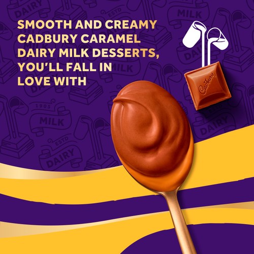 Cadbury Pots Of Joy Caramel Dessert 2x60g