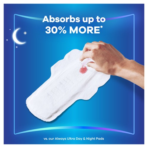 Always Sanitary Towels Infinity Night (Size 3) Wings