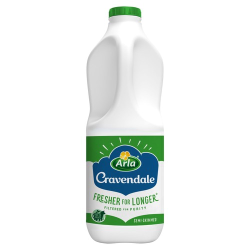 Cravendale Filtered Fresh Semi Skimmed Milk Fresher for Longer