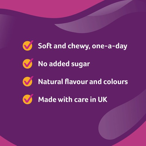 Bassetts Blackcurrant & Apple Omega 3 & Multivitamins 3-6yrs