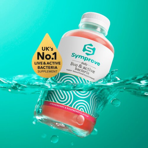 Symprove Live & Active Drink Supplement, Strawberry & Raspberry Flavour