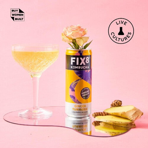 Fix8 Ginger Turmeric Kombucha Multipack