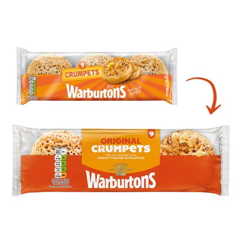 Warburtons 9 Orginial Crumpets