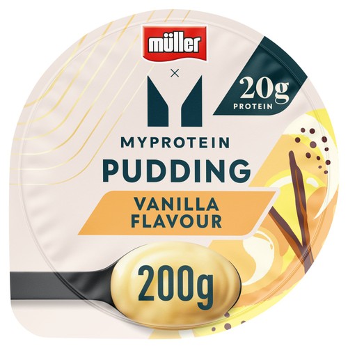 Muller x MyProtein Vanilla Pudding Dessert