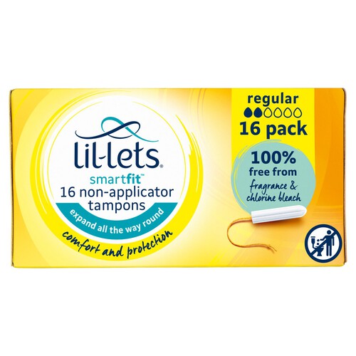 Lil-Lets Regular Non-Applicator Tampons
