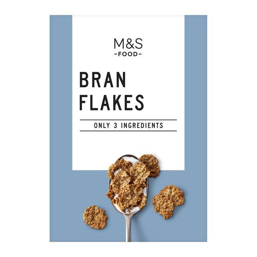 M&S Only 3 Ingredients Bran Flakes