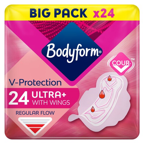 Bodyform Ultra Normal Sanitary Towels Wings – Interactive Group