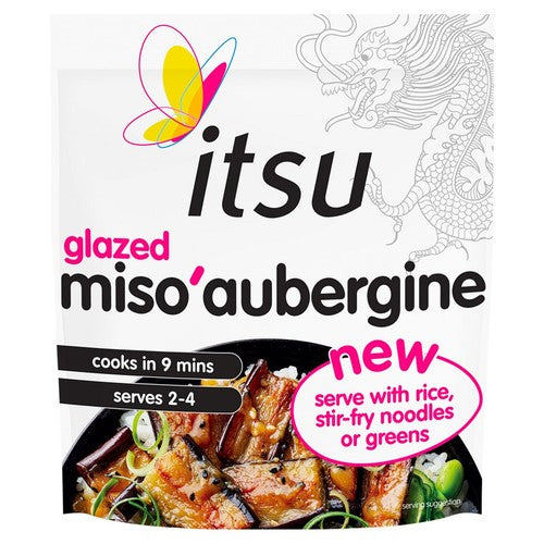 itsu glazed miso aubergine