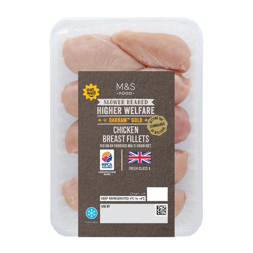 M&S Oakham Gold Chicken Breast Fillets