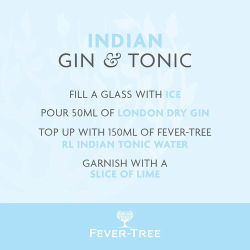 Fever-Tree Light Indian Tonic Water Cans