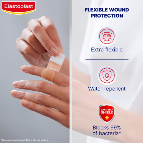 Elastoplast Fabric Plasters Extra Flexible & Breathable